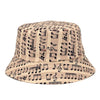 Panama Bucket Hats Animal Letter Print Fisherman Hat - Cheden