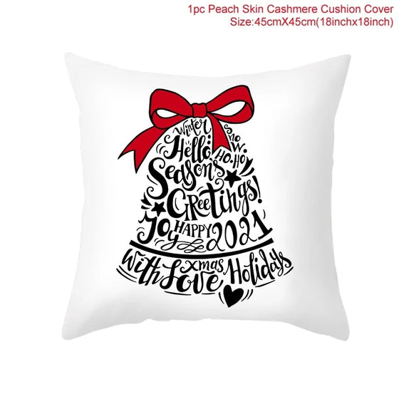 Cartoon Christmas Pillow Cover Cheden