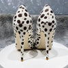 Polka Dot Womens Pumps - Cheden