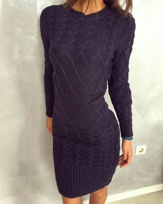 Winter Knit Dress Cheden