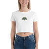 Women’s World Wide Good Vibes Crop Tee - Cheden