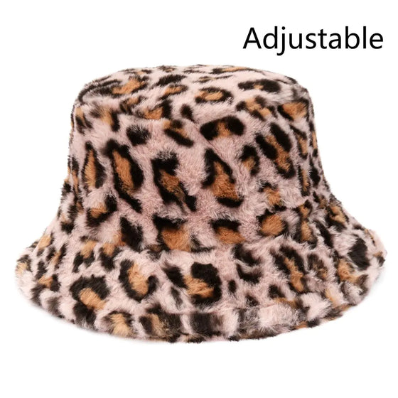 Winter Fluffy Bucket Hats - Cheden