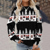 Pattern Christmas Sweater Pajama Cheden