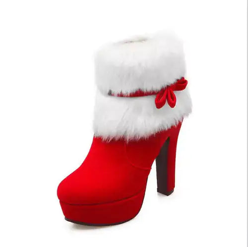 Boots Christmas High Heels Cheden