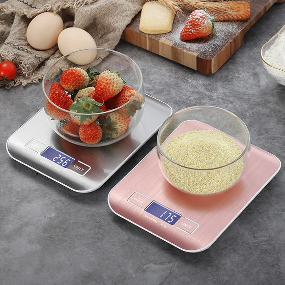 LCD Digital Kitchen Scale Cheden