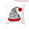 Cartoon Christmas Pillow Cover Cheden