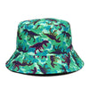 Panama Bucket Hats Animal Letter Print Fisherman Hat - Cheden