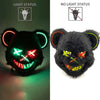 LED Light Up Bloody Rabbit Cosplay Mask - Cheden