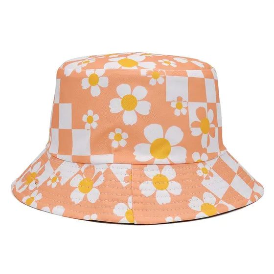 Panama Bucket Hats Animal Letter Print Fisherman Hat - Cheden