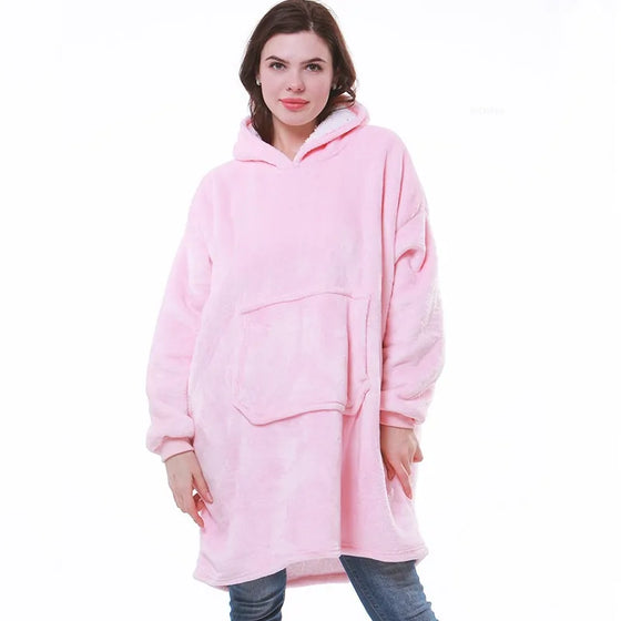 Winter Fleece Oversized Hoodie Cheden