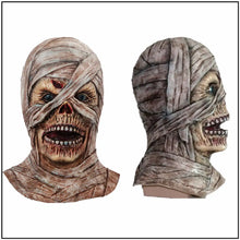  Halloween Mummy Zombie Latex Mask Cheden