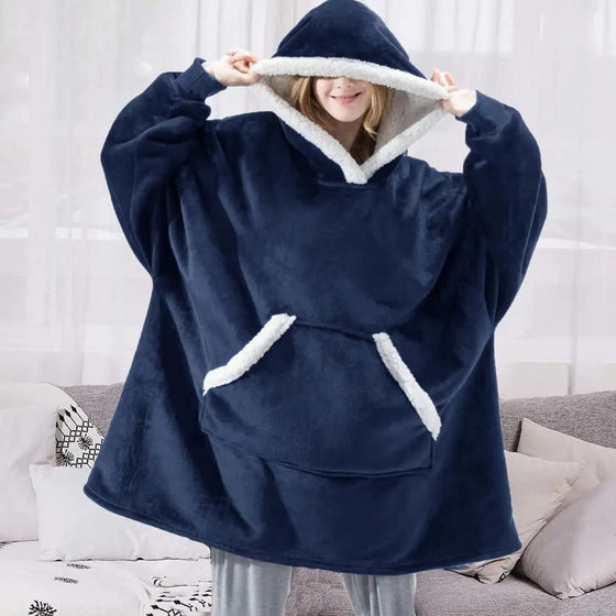 Winter Fleece Oversized Hoodie Cheden