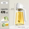 Leakproof Dual-Purpose Glass Oil Spray Bottle for Kitchen - Cheden