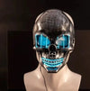 LED Skull Mask - Halloween Cosplay LED Mask Cheden