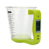 Digital Kitchen Scale LCD Beaker Measuring Cup - Cheden