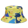 Panama Bucket Hats Animal Letter Print Fisherman Hat - Cheden