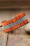 Handmade Triple Layer Natural Stone Bracelet - Cheden