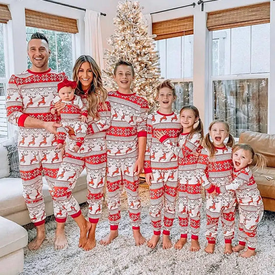 Christmas Family Pajama Set Cheden