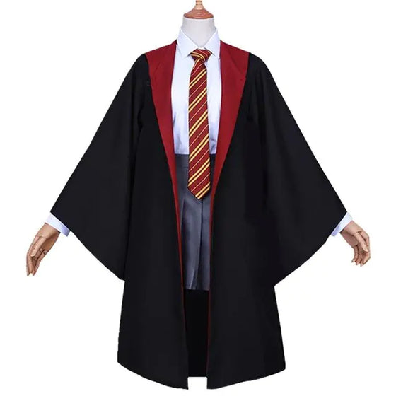 Halloween Wizard School Costume Robe Cheden