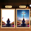 Jesus LED Moon Lamp: Illuminated Photo Frame for Home Decor & Christmas Gifts Cheden