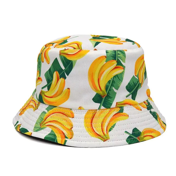 Panama Bucket Hats Animal Letter Print Fisherman Hat - Cheden