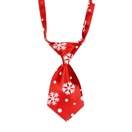 Christmas Dog Necktie Cheden