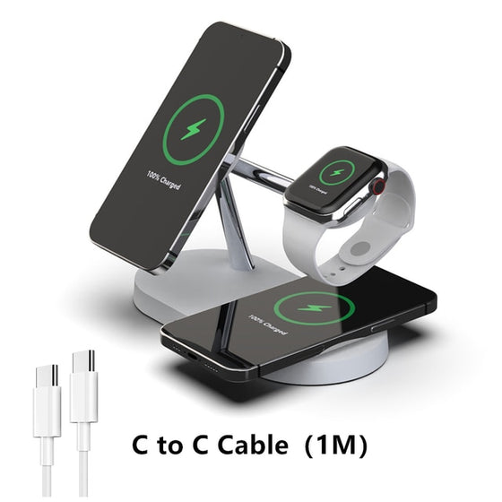 3-in-1 Wireless Magsafe Charger Stand Cheden